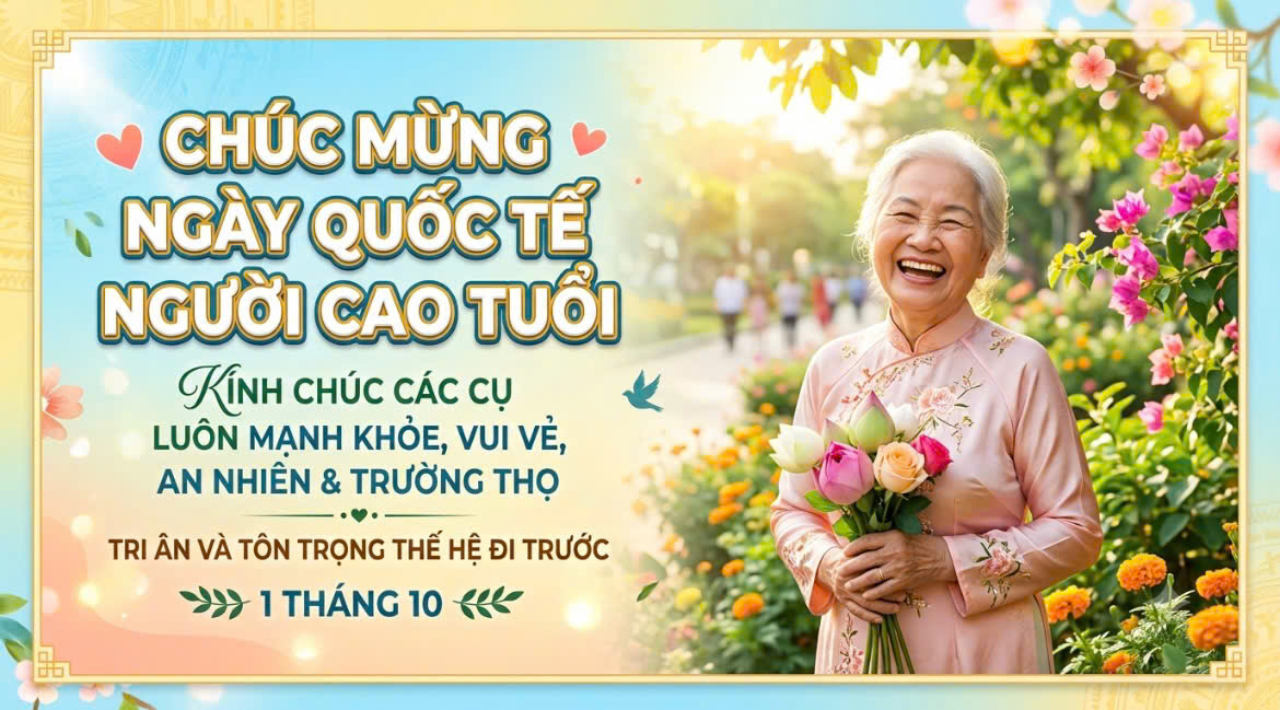 BẮC ĐÔNG HƯNG: PHÁT HUY TRUYỀN THỐNG “KÍNH LÃO, TRỌNG THỌ” NHÂN NGÀY QUỐC TẾ NGƯỜI CAO TUỔI 01/10