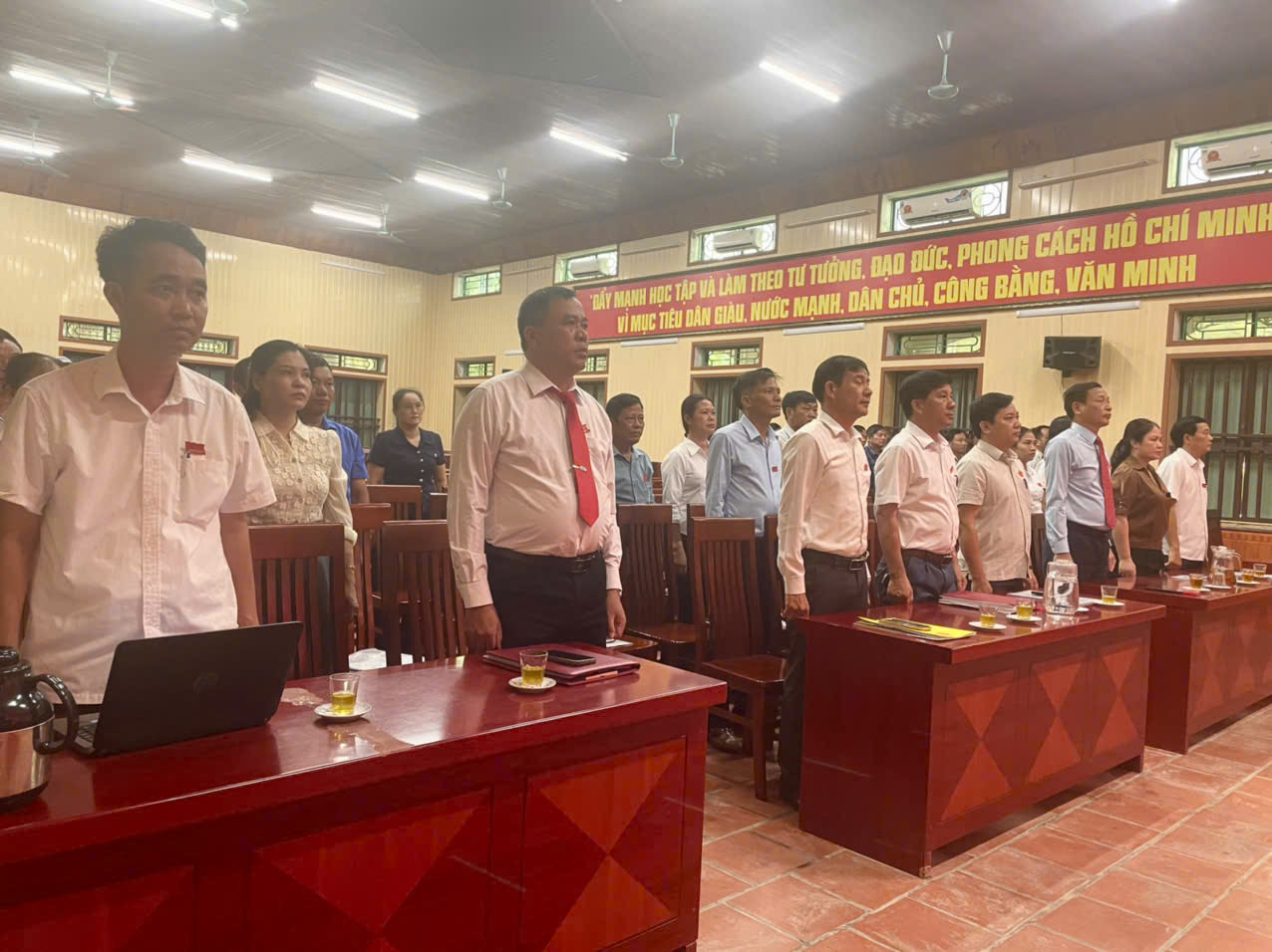 Hội đồng nhân dân xã Bắc Đông Hưng tổ chức thành công kỳ họp thứ ba, kỳ họp giải quyết công việc phát sinh đột xuất,  khóa II nhiệm kỳ 2026 – 2031