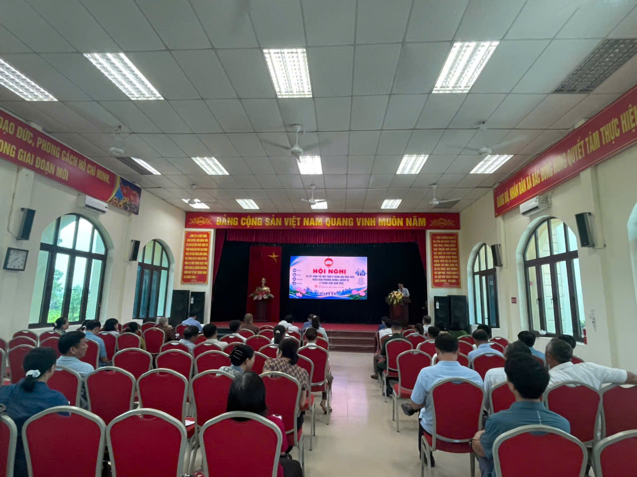 Uỷ ban MTTQ Việt Nam xã Bắc Đông Hưng sơ kết công tác Mặt trận 6 tháng đầu năm, triển khai phương hướng, nhiệm vụ trọng tâm 6 tháng cuối năm 2026