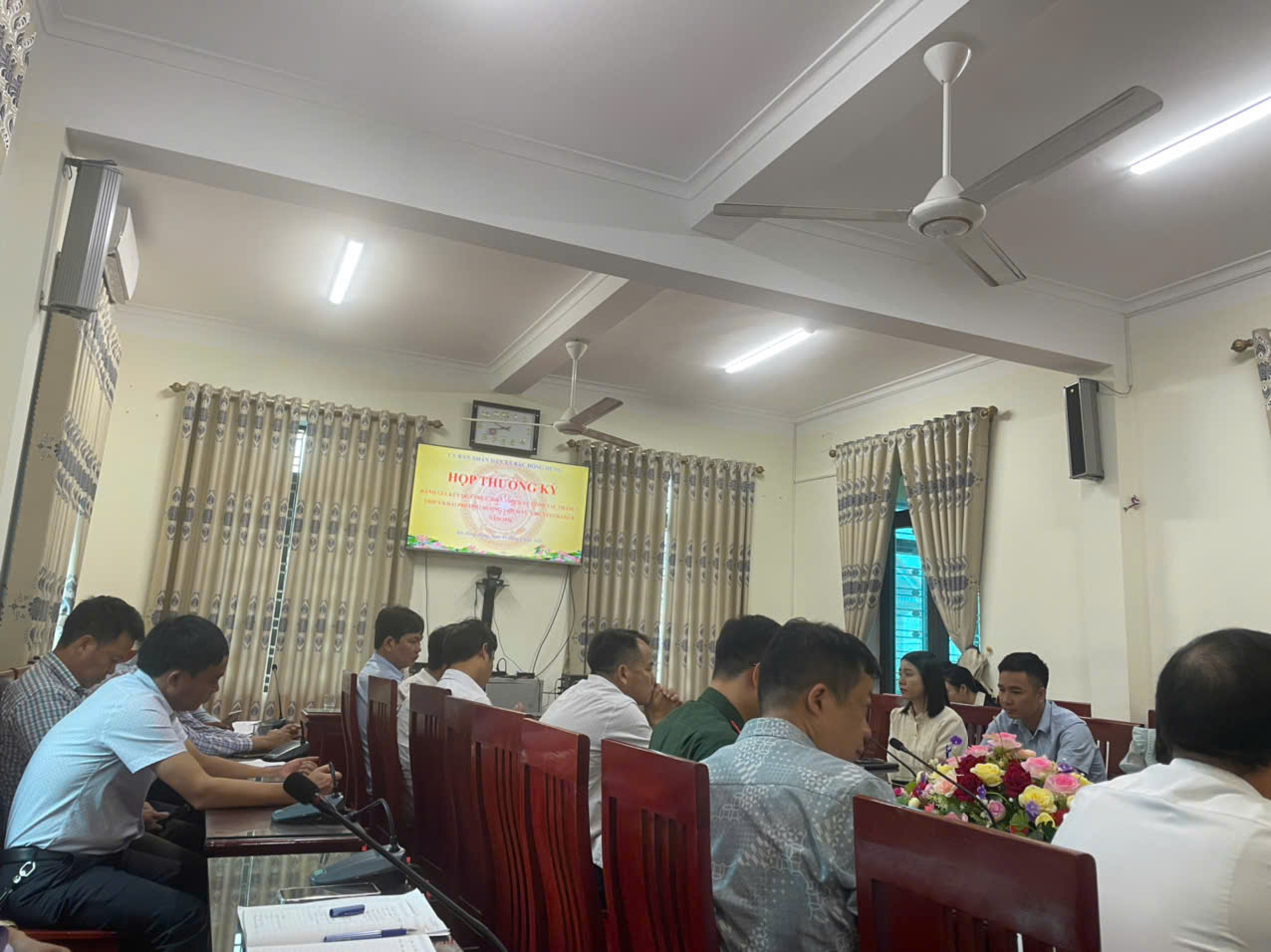 UBND xã Bắc Đông Hưng tổ chức Hội nghị đánh giá kết quả thực hiện nhiệm vụ phát triển kinh tế - xã hội tháng 7, triển khai nhiệm vụ tháng 8 năm 2026.