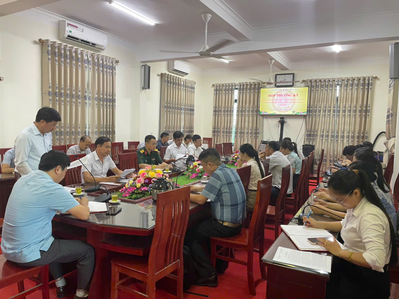 UBND XÃ BẮC ĐÔNG HƯNG: ĐÁNH GIÁ KẾT QUẢ THÁNG 8, TRIỂN KHAI NHIỆM VỤ TRỌNG TÂM THÁNG 9/2026