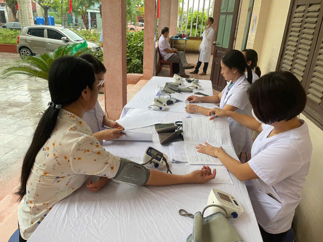 Hiệu quả bước đầu của khám sức khỏe định kỳ miễn phí cho người dân trên địa bàn xã Bắc Đông Hưng