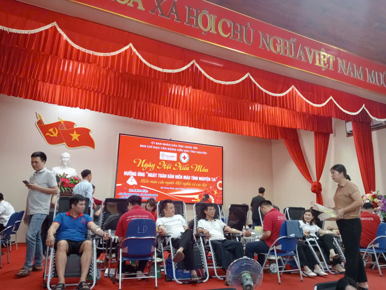 Ngày hội hiến máu tình nguyện xã Bắc Đông Hưng đợt 1 năm 2026