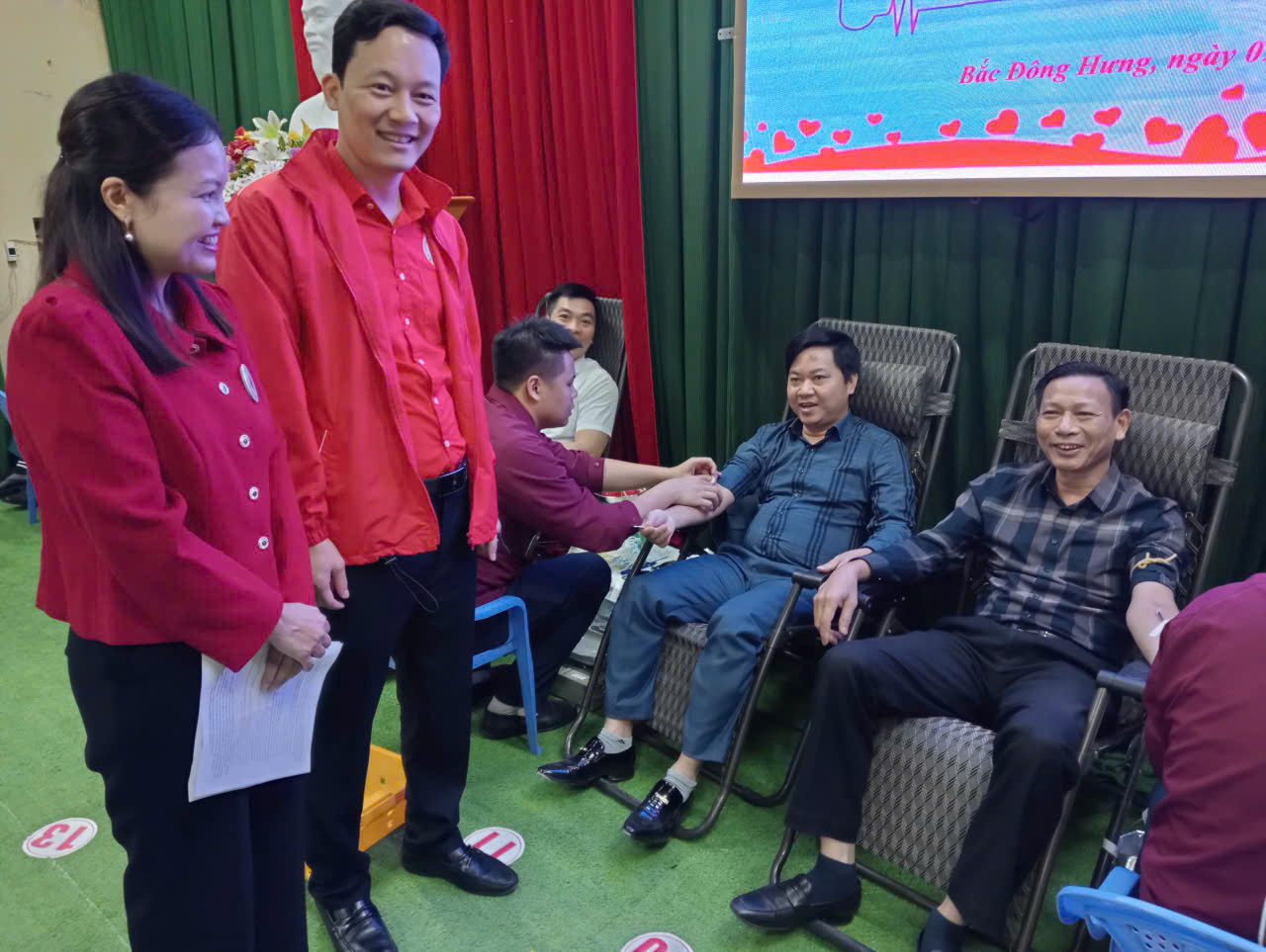 Ngày hội hiến máu tình nguyện năm 2025 xã Bắc Đông Hưng.