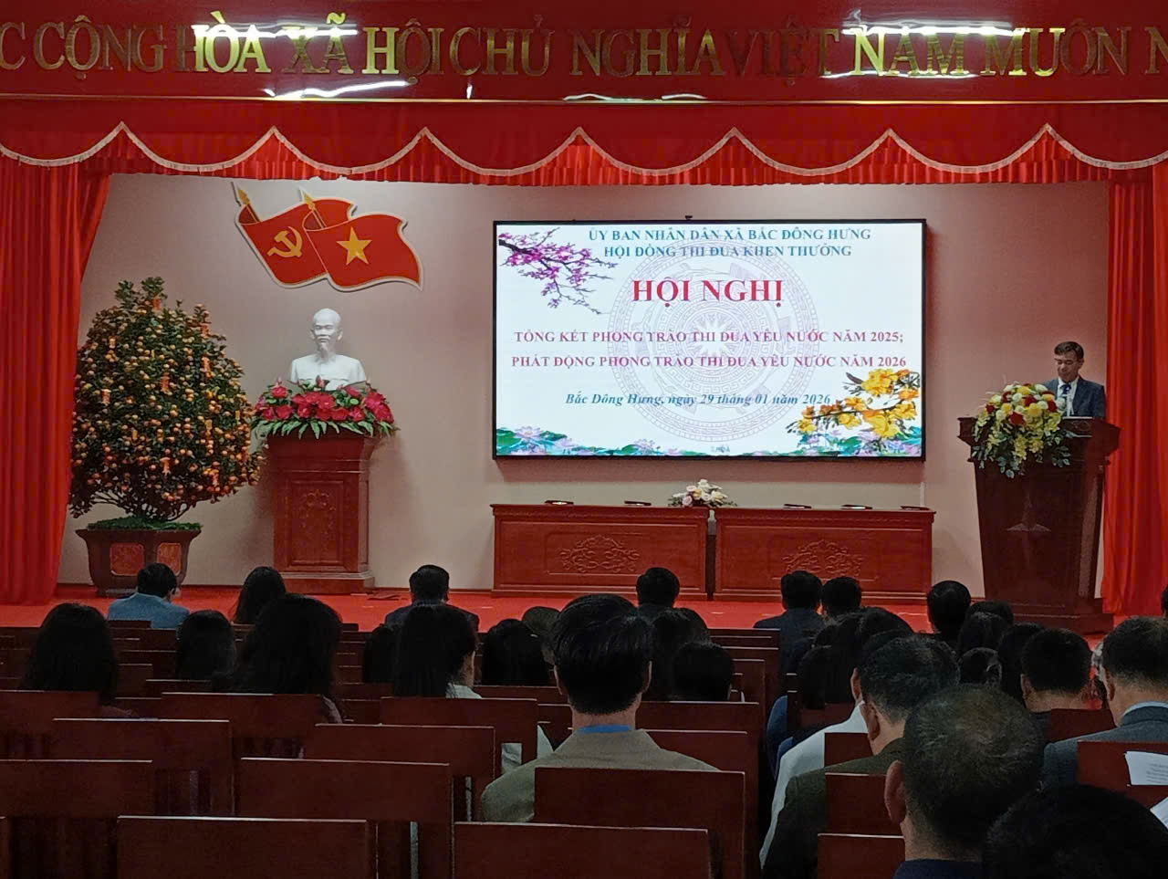 UBND xã tổng kết phong trào thi đua yêu nước năm 2025
