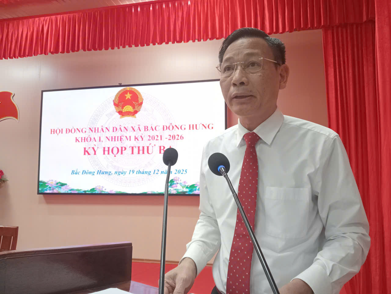 Kỳ họp thứ Ba HĐND xã nhiệm kỳ 2021-2026