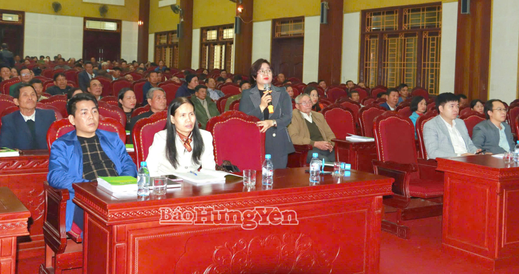 Tập huấn nghiệp vụ công tác bầu cử cho 600 đại biểu của các xã thuộc đơn vị bầu cử số 11