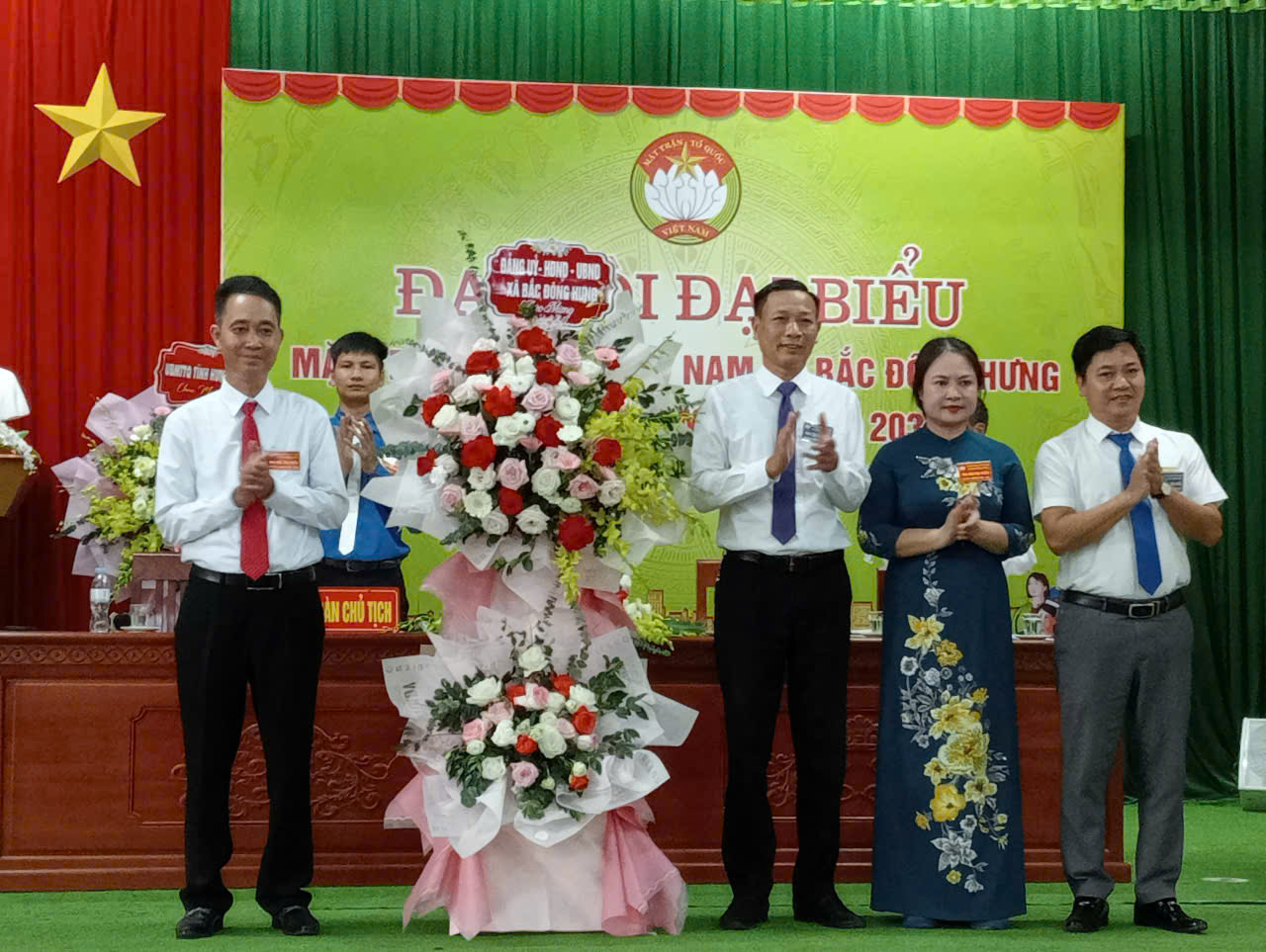 Đại hội MTTQVN xã Bắc Đông Hưng lần thứ I, nhiệm kỳ 2025-2030.