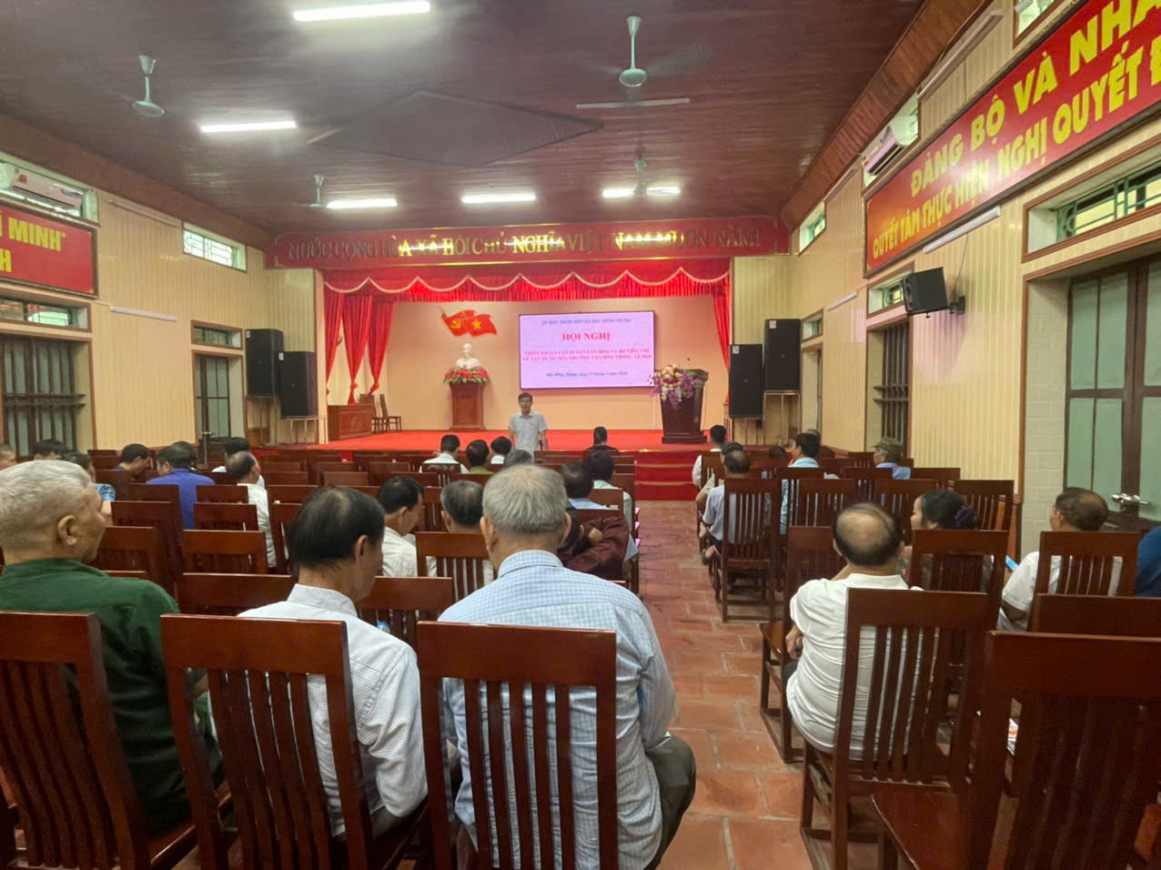 Triển khai luật di sản văn hóa Bộ tiêu chí về xây dựng môi trường văn hóa trong lễ hội truyền thống