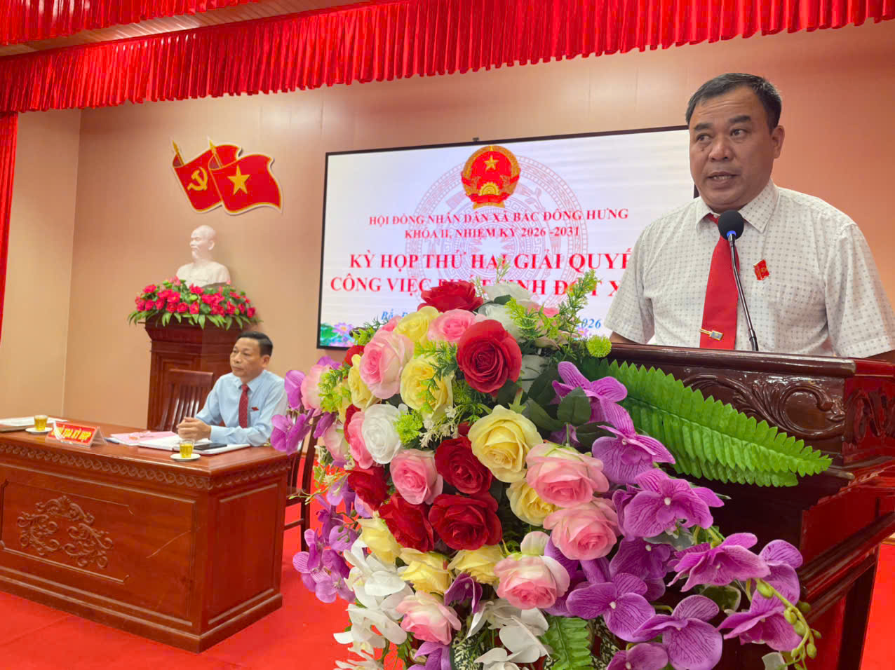 HĐND xã Bắc Đông Hưng tổ chức thành công kỳ họp thứ 2  (Kỳ họp giải quyết công việc phát sinh đột xuất) khóa II, nhiệm kỳ 2026-2031.