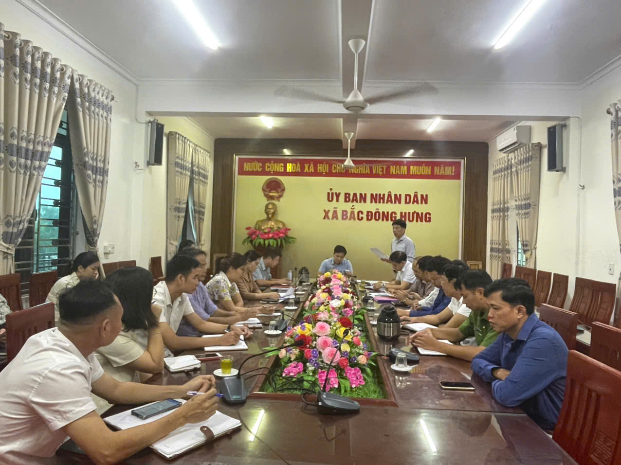 UBND XÃ BẮC ĐÔNG HƯNG ĐÁNH GIÁ KẾT QUẢ PHÁT TRIỂN KINH TẾ - XÃ HỘI THÁNG 9, TRIỂN KHAI NHIỆM VỤ THÁNG 10 NĂM 2026