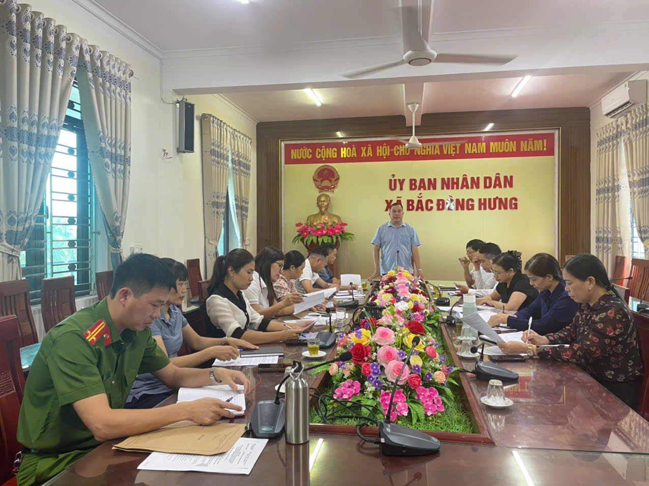 HĐND xã Bắc Đông Hưng triển khai giám sát công tác bảo đảm an toàn thực phẩm tại Trường Mầm non Bắc Đông Hưng