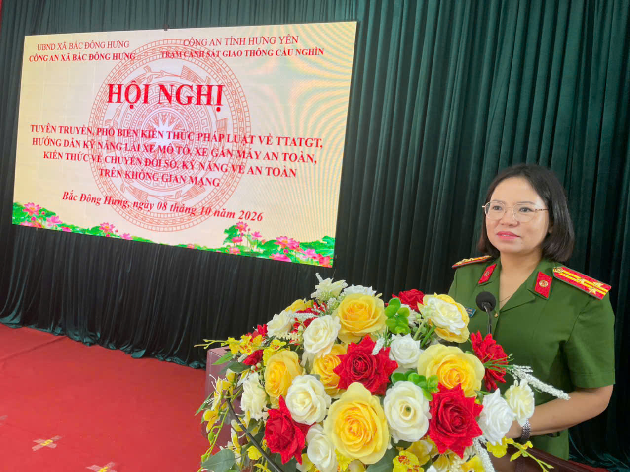 BẮC ĐÔNG HƯNG ĐẨY MẠNH TUYÊN TRUYỀN PHÁP LUẬT, NÂNG CAO KỸ NĂNG THAM GIA GIAO THÔNG AN TOÀN