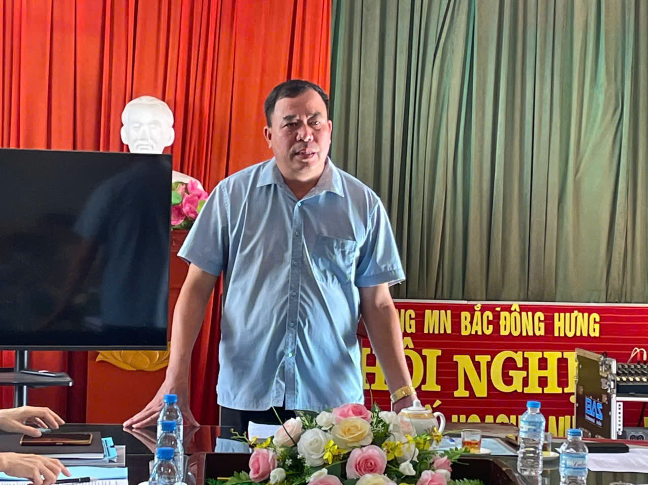 THƯỜNG TRỰC HĐND XÃ BẮC ĐÔNG HƯNG ĐI GIÁM SÁT CÔNG TÁC BẢO ĐẢM AN TOÀN THỰC PHẨM TẠI TRƯỜNG MẦM NON